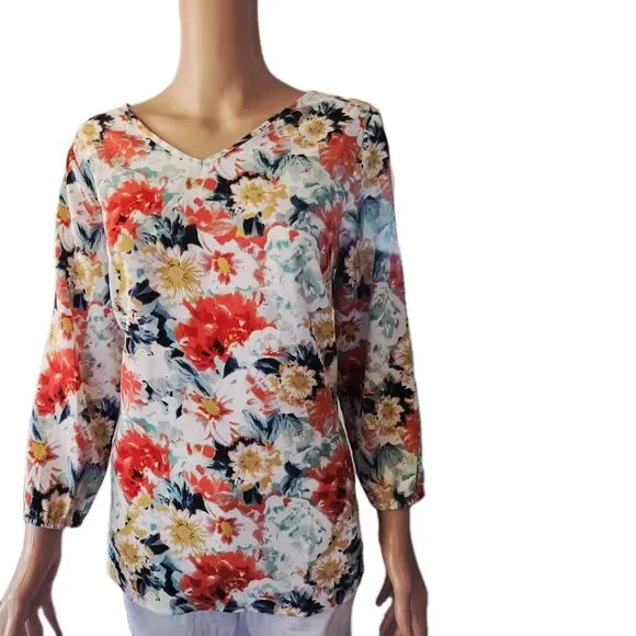 Mario Serrani Women's Blouse Size Small - Picture 2 of 7